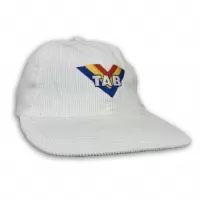 VINTAGE TAB WHITE CORD HAT