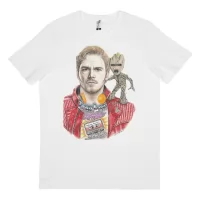 STAR LORD WHITE TEE