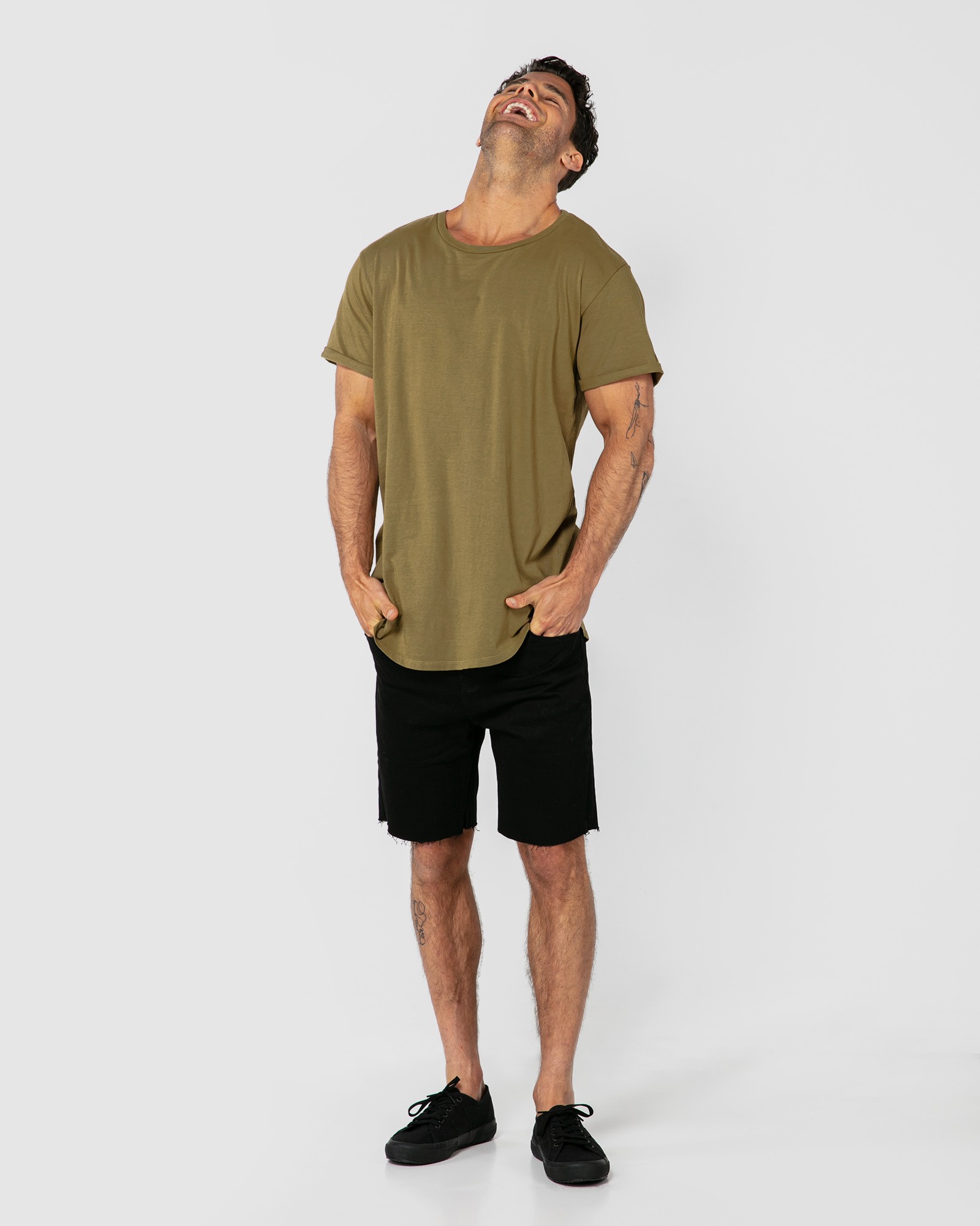 AUTOGRAPH KHAKI TEE