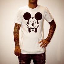 MICKEY FINGERS WHITE TEE
