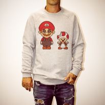 MARIO MUSHROOM MARBLE CREW