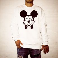 MICKEY FINGERS WHITE CREW