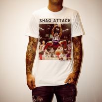 SHAQ ATTACK WHITE TEE