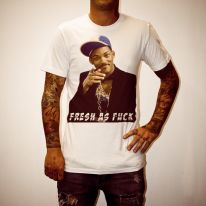 FRESH AS FUCK WHITE TEE