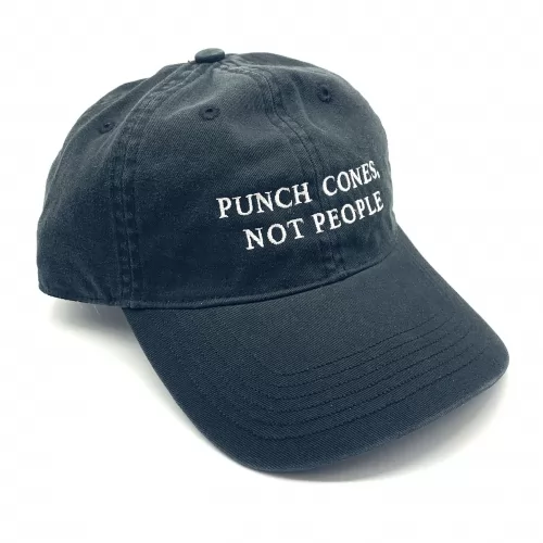 PUNCH CONES BLACK DAD HAT