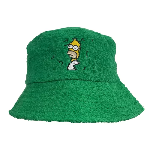 GREEN HEDGES TERRY TOWEL BUCKET HAT