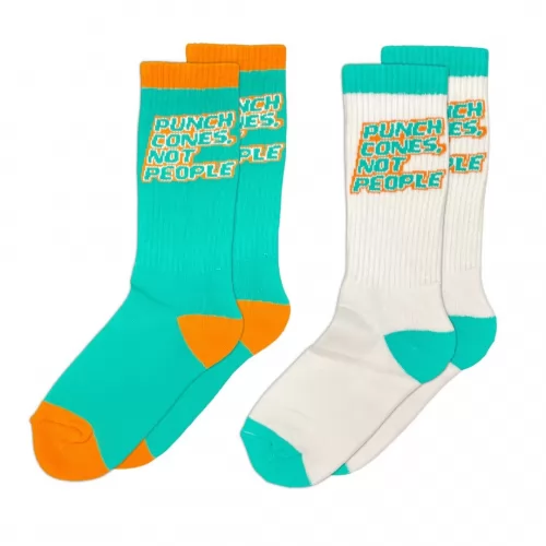 2 PACK OF PUNCH CONES SOCKS
