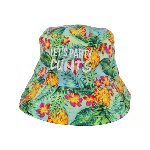 LETS PARTY REVERSIBLE BUCKET HAT