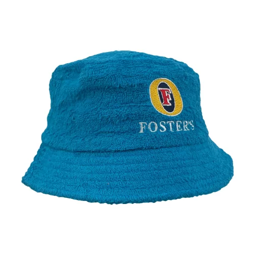 FOSTER'S BLUE TERRY TOWEL BUCKET HAT