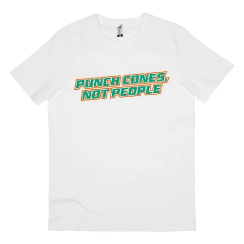 PUNCH CONES WHITE TEE