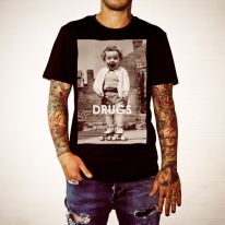 DRUGS BLACK TEE
