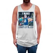MAKE ME WET WHITE SINGLET