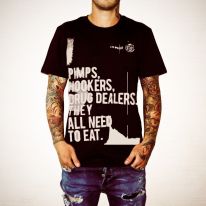 BURGER KING BLACK TEE