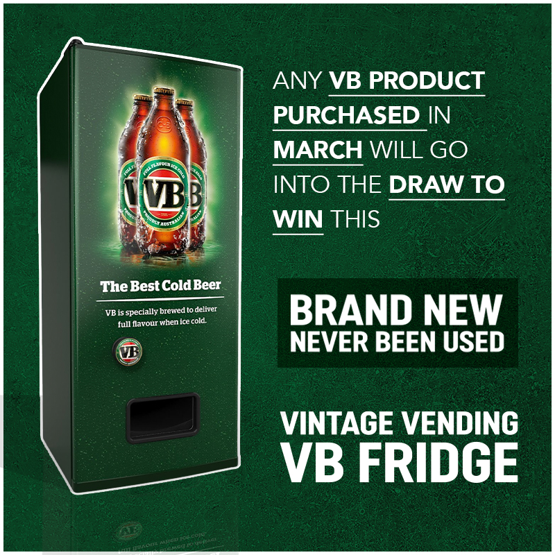 Vintage Vending VB Fridge