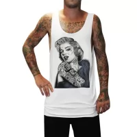MONROE WHITE SINGLET