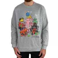THUG JOHNSON MARBLE GREY CREW