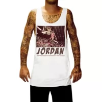 JORDAN WHITE SINGLET