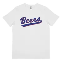 BEERS BASEKETBALL WHITE TEE