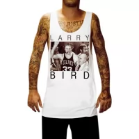 LARRY BIRD WHITE SINGLET