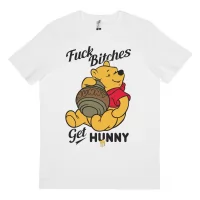 GET HUNNY WHITE TEE