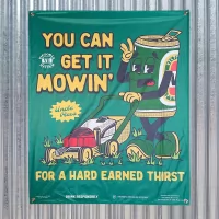 GET IT MOWIN WALL HANGING