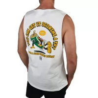 GET IT SCORING A TRY FRONT AND BACK TANK