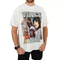 OFF WHITE VINCE NOIR VINTAGE T-SHIRT