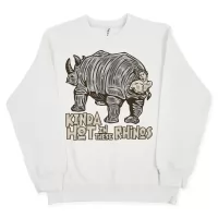 HOT IN THESE RHINOS WHITE CREW