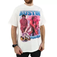 OFF WHITE AUSTIN POWERS VINTAGE T-SHIRT