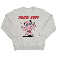 JIGGLY BUFF WHITE MARLE CREW