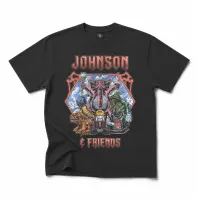 VINTAGE JOHNSON & FRIENDS T-SHIRT