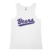 BEERS WHITE SINGLET