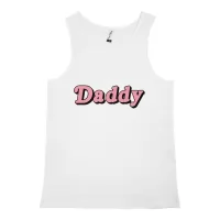 DADDY WHITE SINGLET