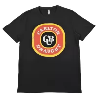 HERITAGE CARLTON DRAUGHT BLACK TEE