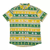 AUSSIE XMAS LINEN BUTTON UP SHIRT