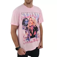 VINTAGE PINK SYDNEY SWEENEY T-SHIRT