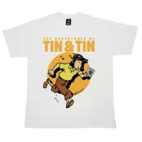 OFF WHITE ADVENTURES OF TIN & TIN T-SHIRT