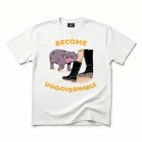 BECOME UNGOVERNABLE WHITE TEE