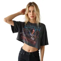 VINTAGE CAPTAIN HOLT CROP TOP