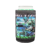 GREEN EYED MONSTER STUBBY HOLDER