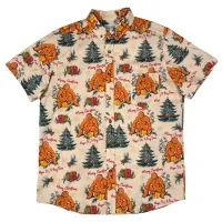 BIG BARRYS CHRISTMAS BUTTON UP SHIRT PRE ORDER