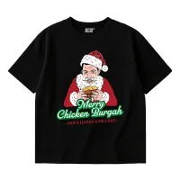 SANTA CLAYTON BLACK TEE