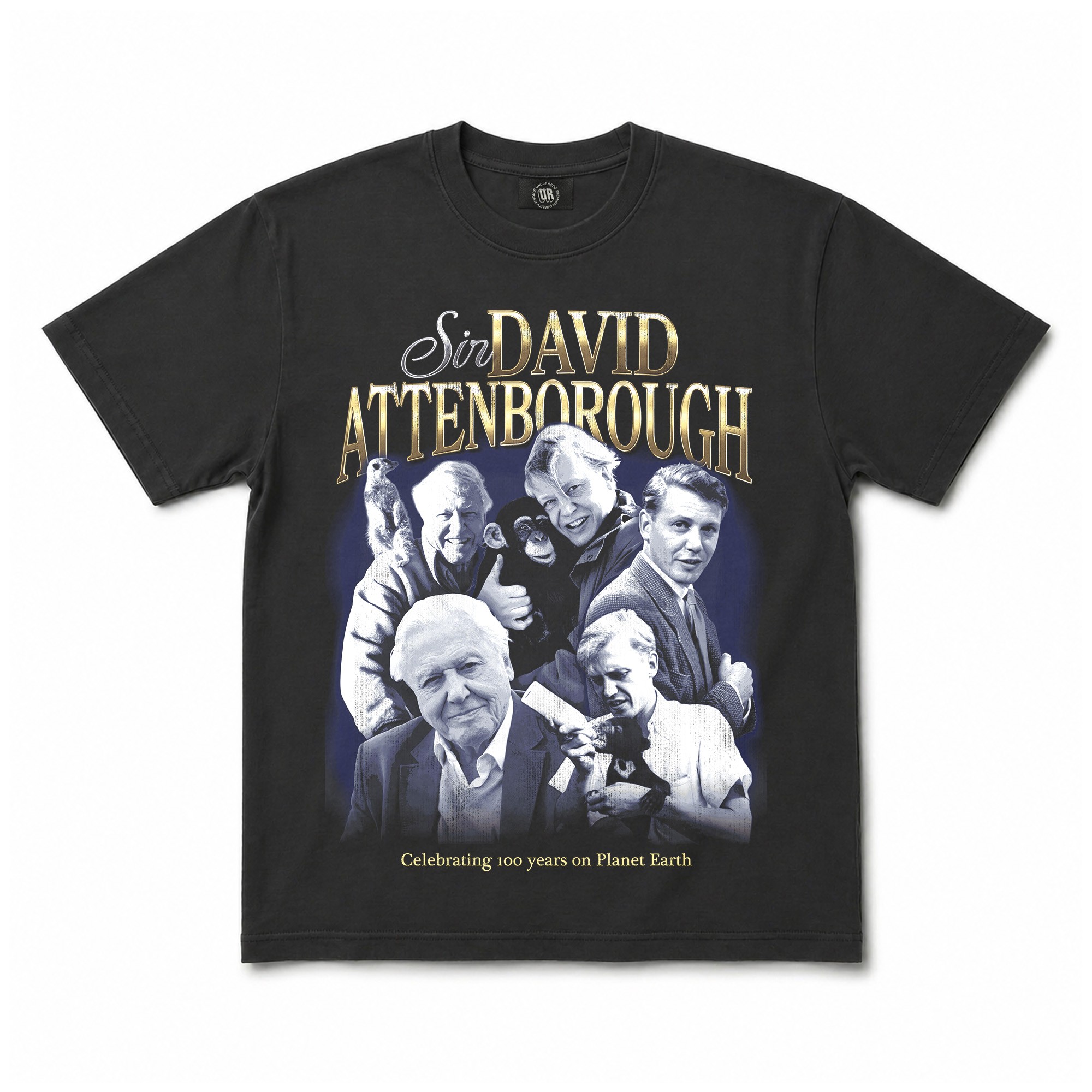 VINTAGE CENTENARY ATTENBOROUGH T-SHIRT