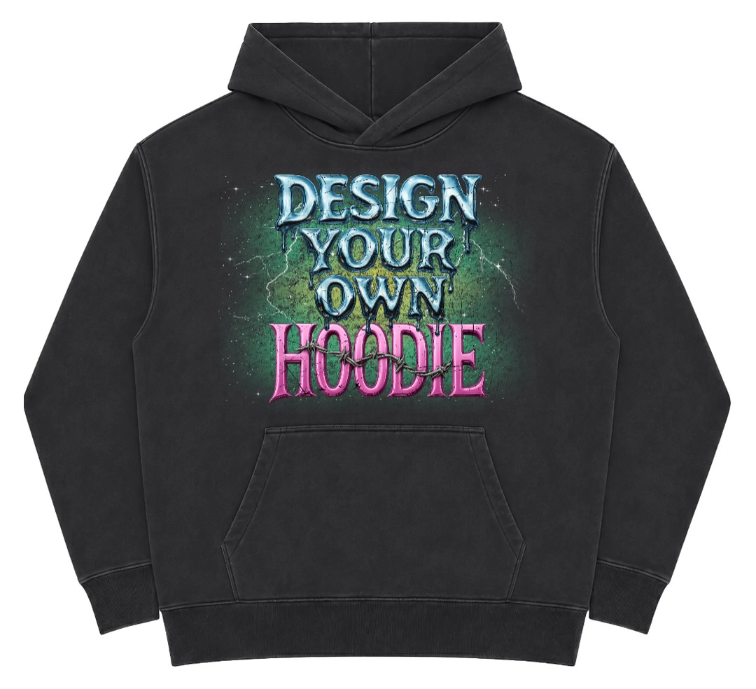 Custom Vintage Hoodie - Personalise your own vintage hoodie