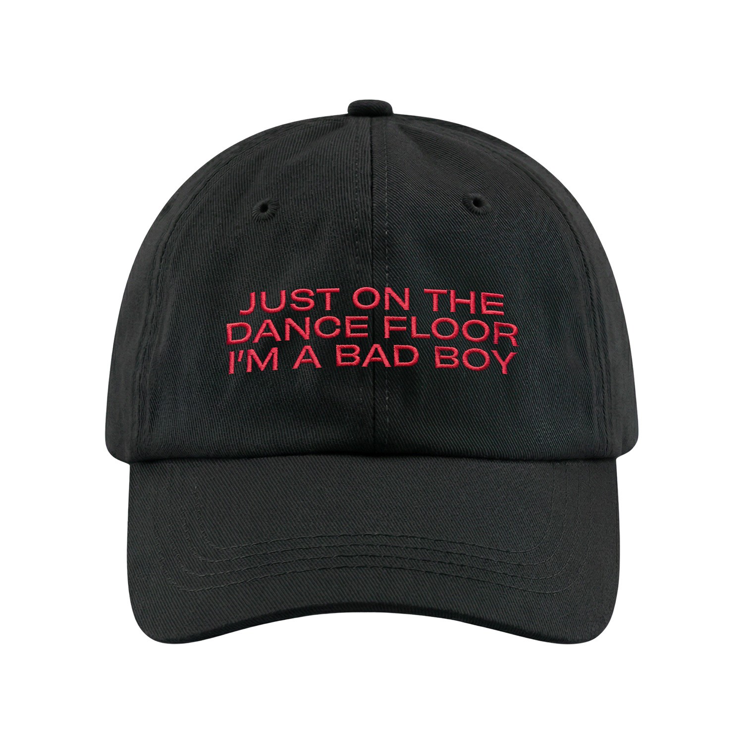 DANCE FLOOR BAD BOY BLACK DAD HAT