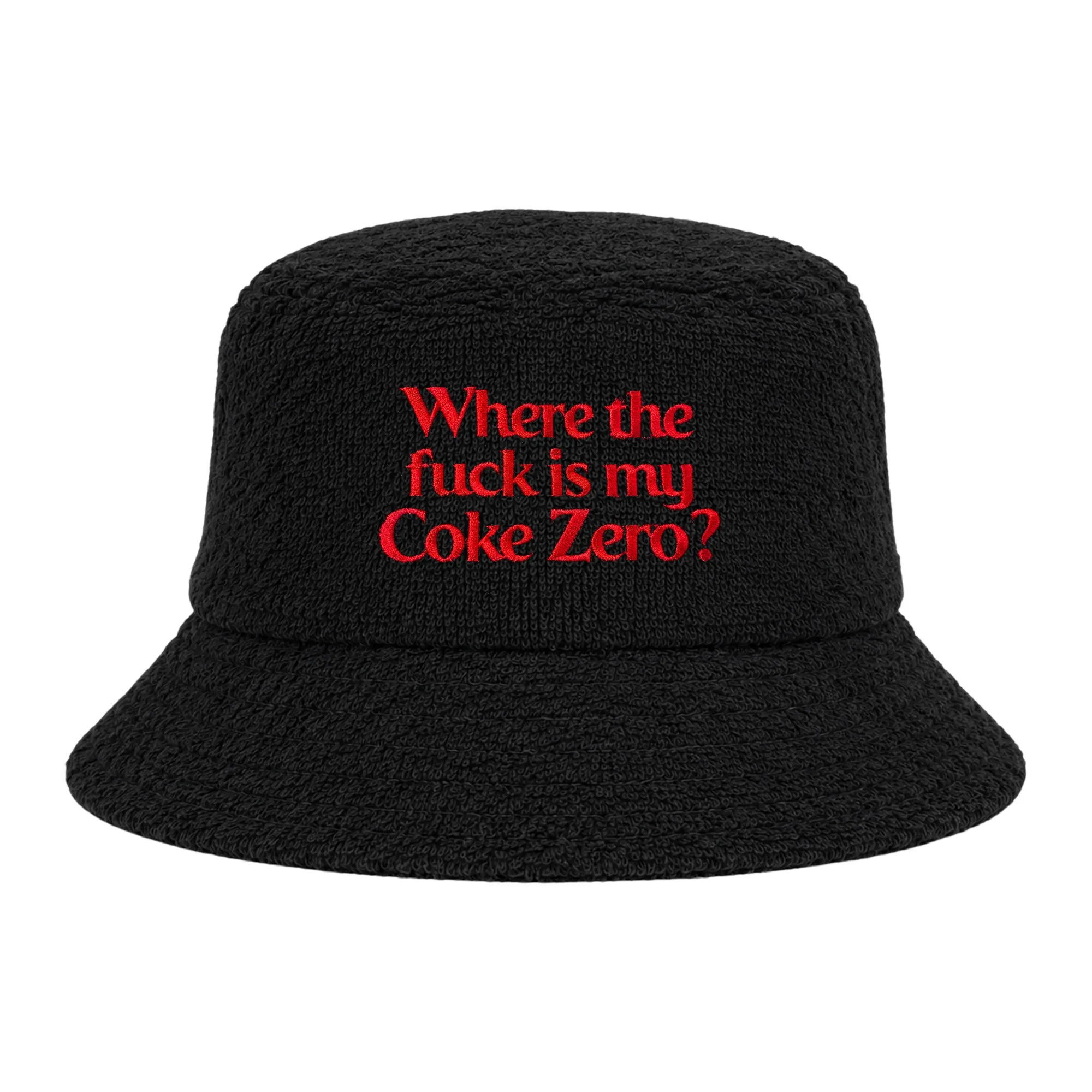 WHERE THE FUCK IS MY BLACK TERRY TOWEL BUCKET HAT