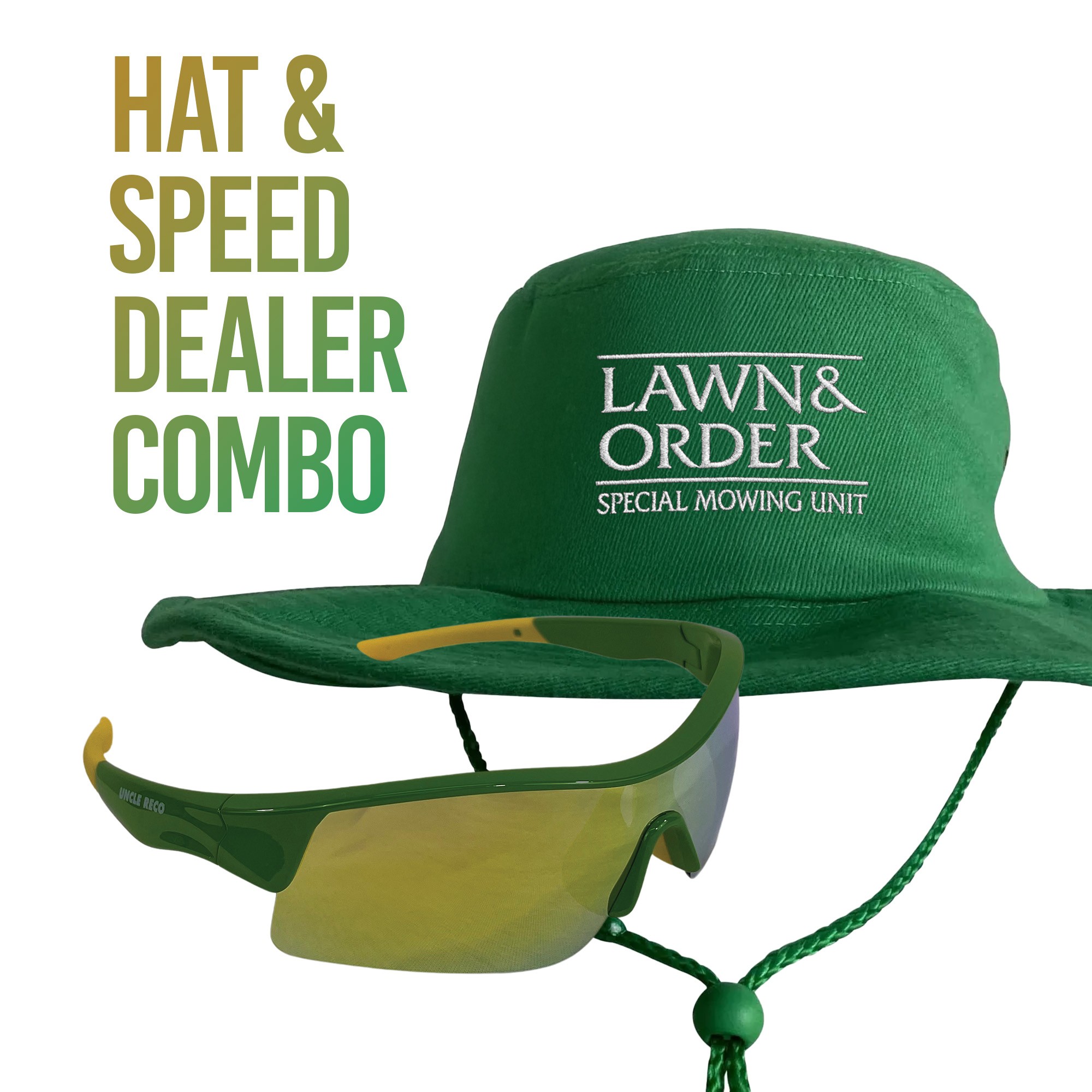 LAWN & ORDER WIDE BRIM HAT COMBO