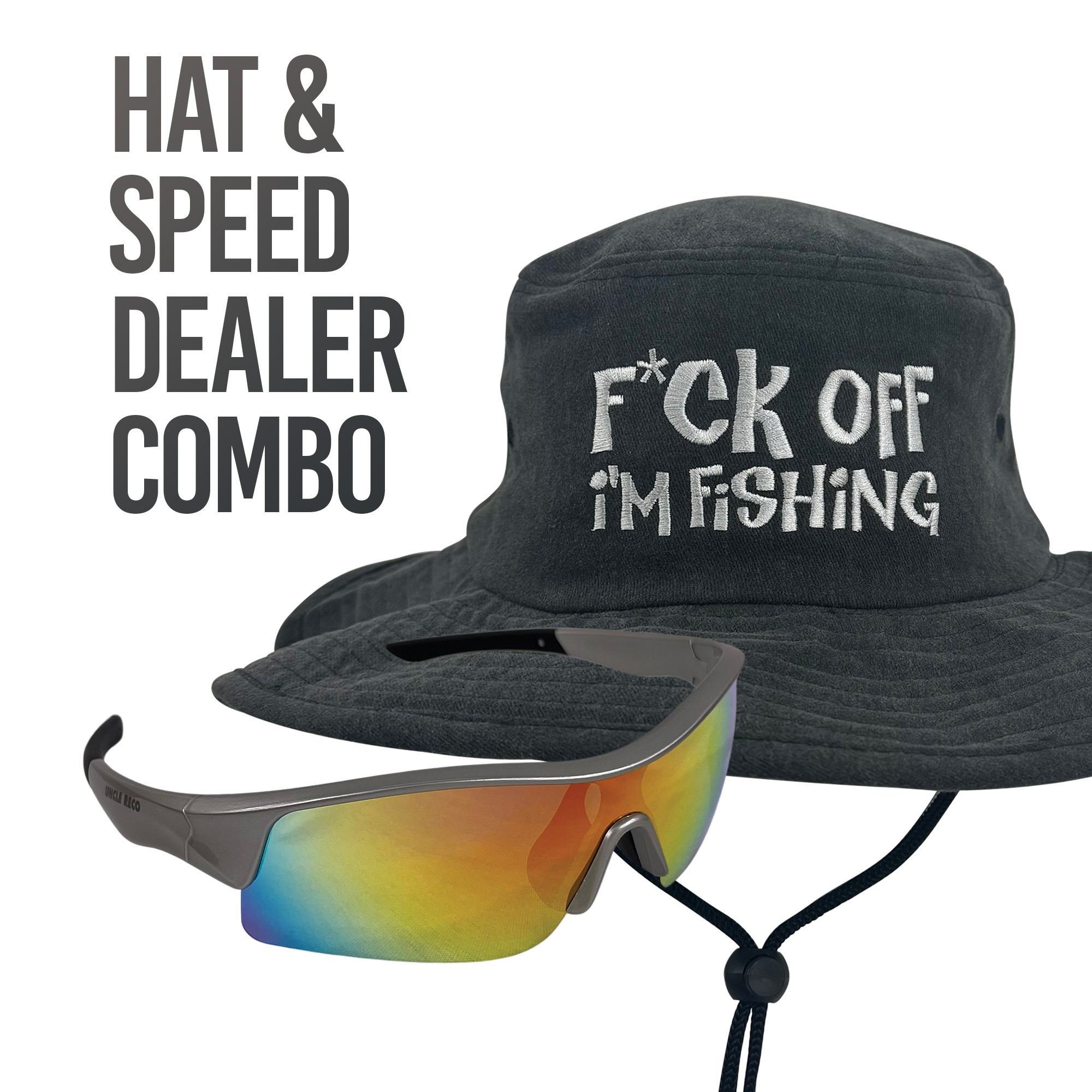 F OFF FISHING WIDE BRIM HAT COMBO F OFF FISHING WIDE BRIM HAT COMBO