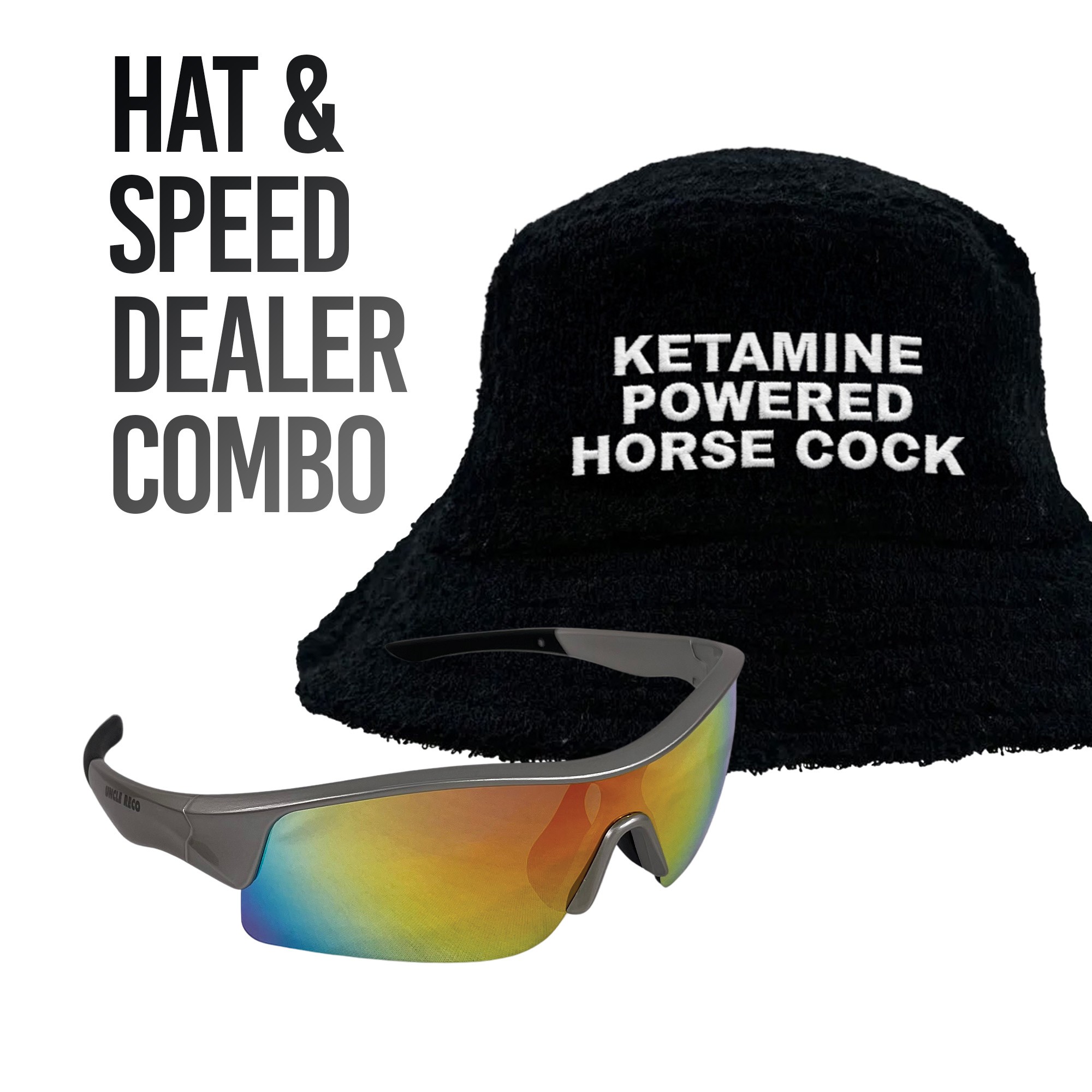 KETAMINE POWERED BUCKET HAT COMBO