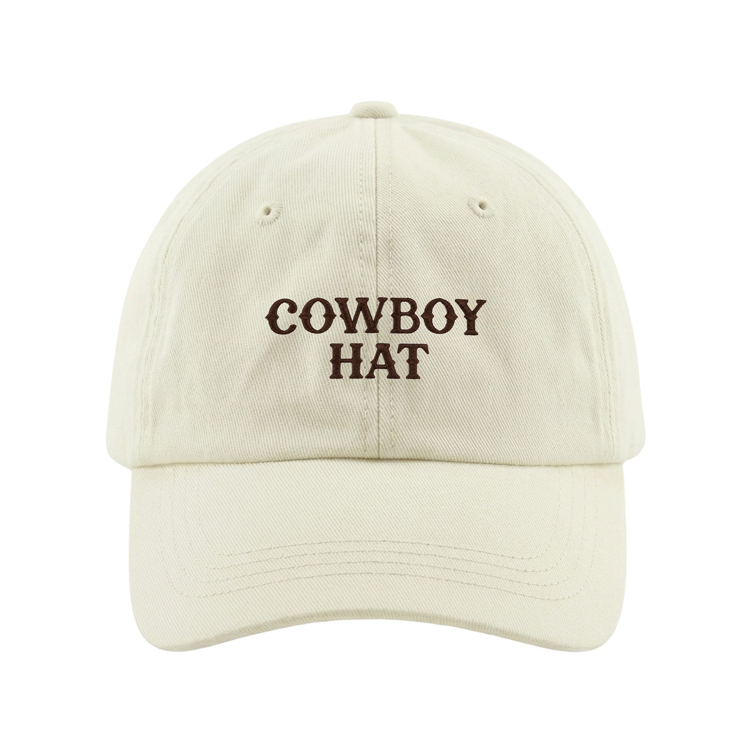 COWBOY HAT BEIGE DAD HAT COWBOY HAT BEIGE DAD HAT